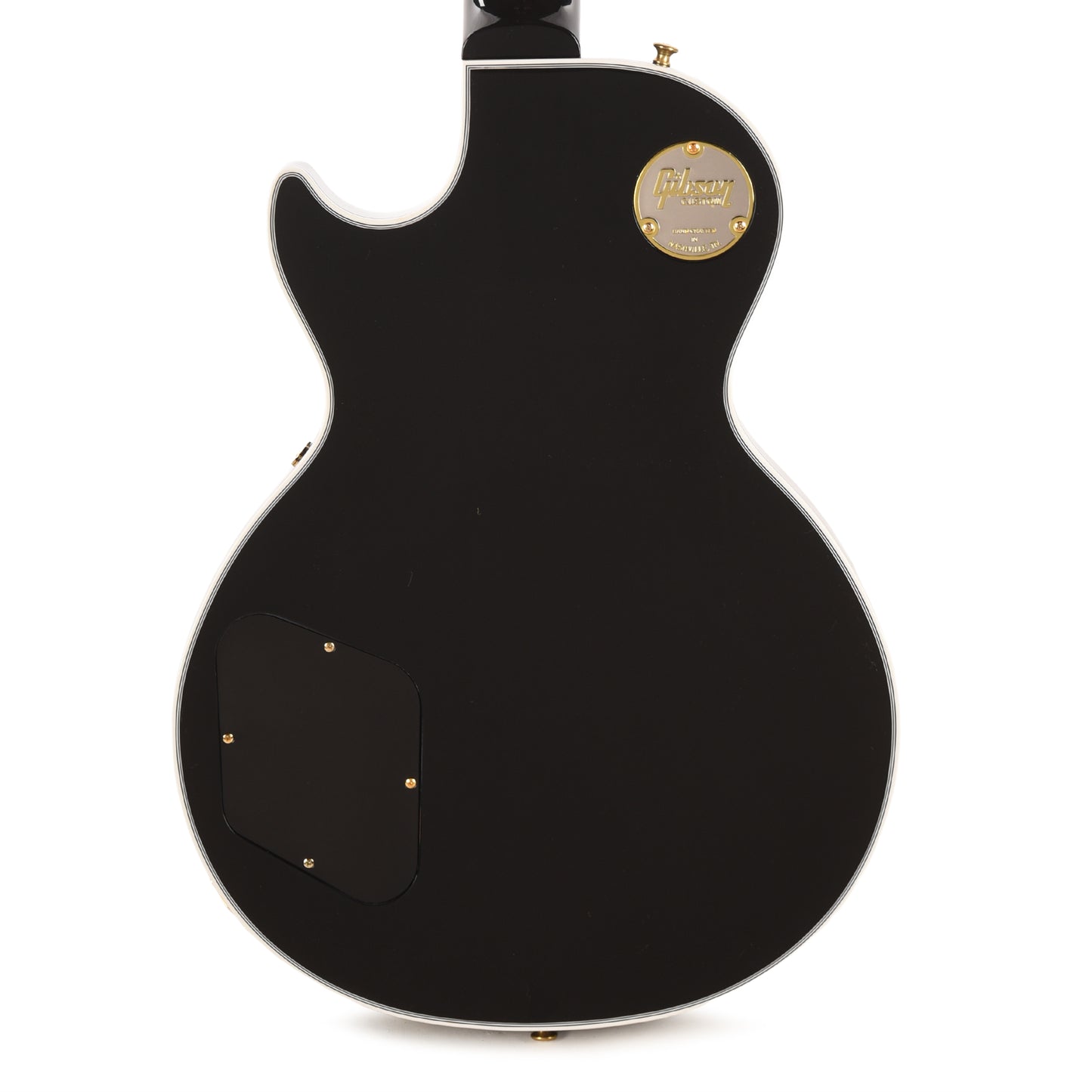 Gibson Custom Shop Les Paul Custom Ebony Gloss Electric Guitars / Solid Body