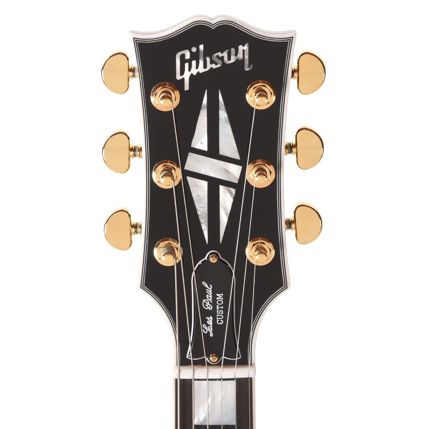 Gibson Custom Shop Les Paul Custom Ebony Gloss Electric Guitars / Solid Body