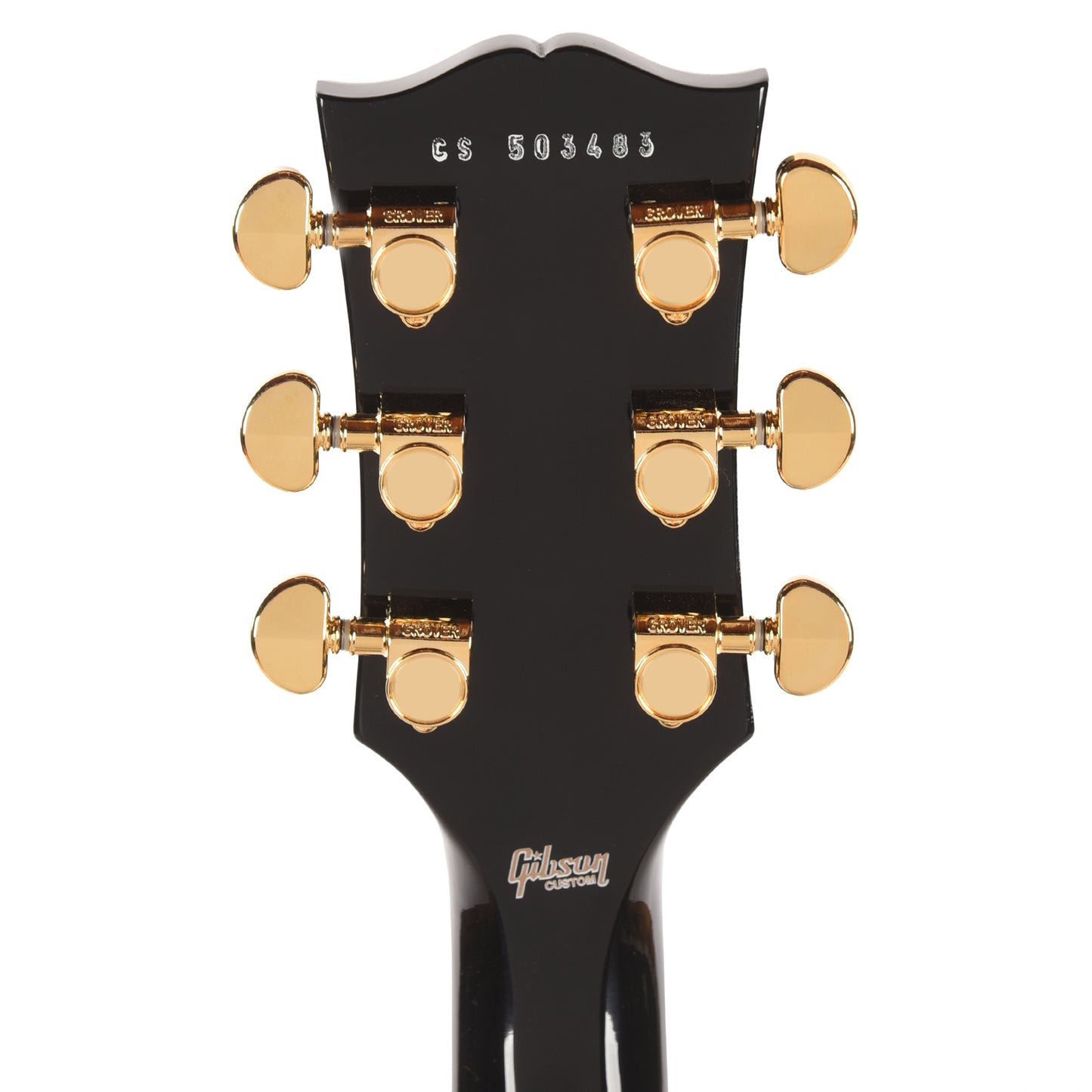Gibson Custom Shop Les Paul Custom Ebony Gloss Electric Guitars / Solid Body