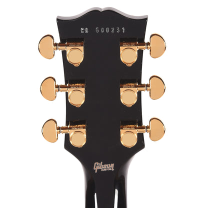 Gibson Custom Shop Les Paul Custom Ebony Gloss Electric Guitars / Solid Body