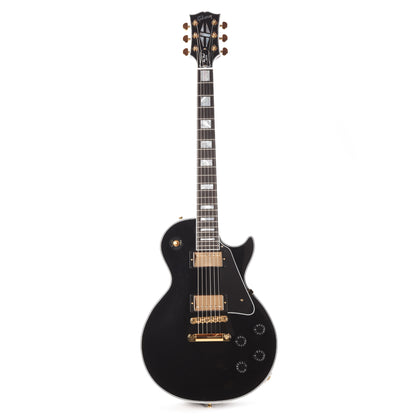 Gibson Custom Shop Les Paul Custom Ebony Gloss Electric Guitars / Solid Body