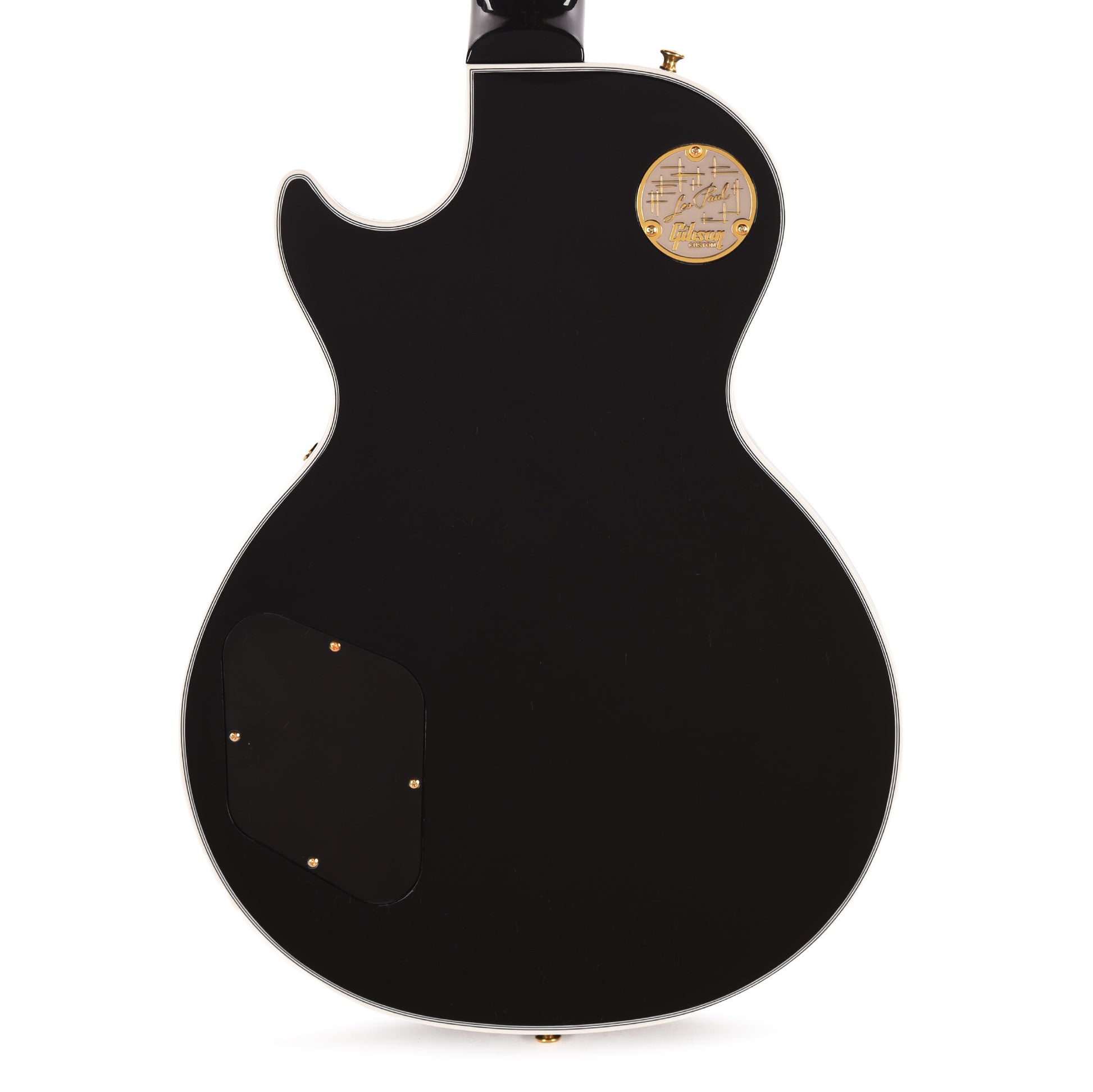 Gibson Custom Shop Les Paul Custom Ebony Gloss Electric Guitars / Solid Body