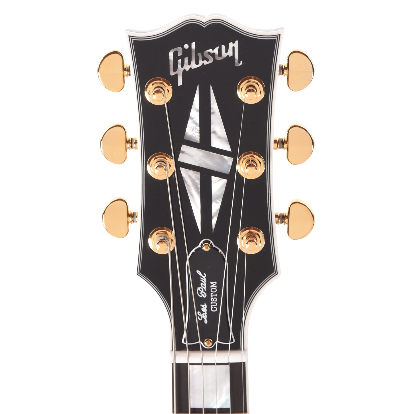 Gibson Custom Shop Les Paul Custom Ebony Gloss Electric Guitars / Solid Body
