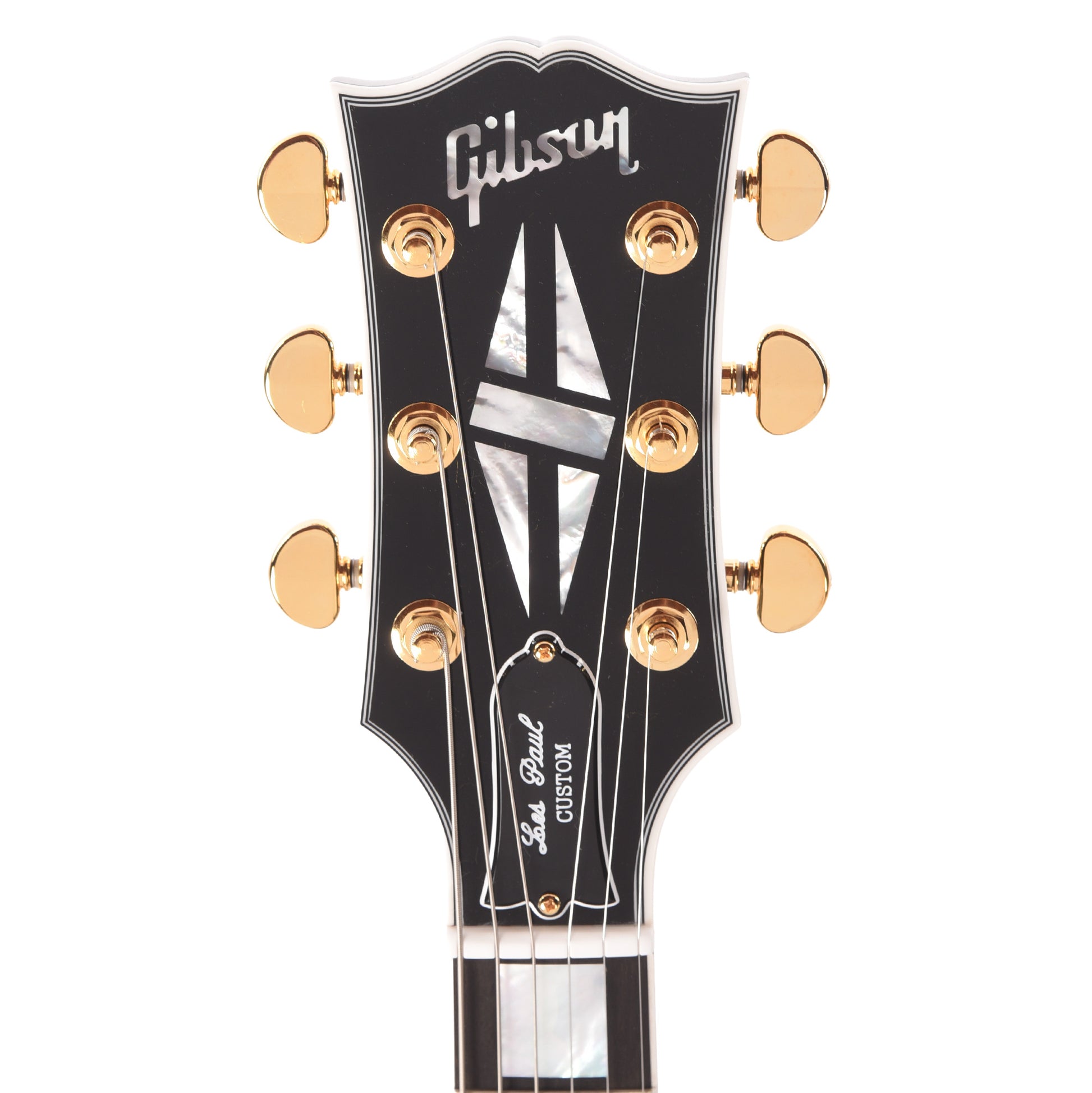 Gibson Custom Shop Les Paul Custom Ebony Gloss Electric Guitars / Solid Body