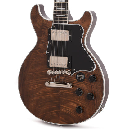 Gibson Custom Shop Les Paul Special Double Cut "CME Spec" Koa Natural Darkback Gloss Electric Guitars / Solid Body