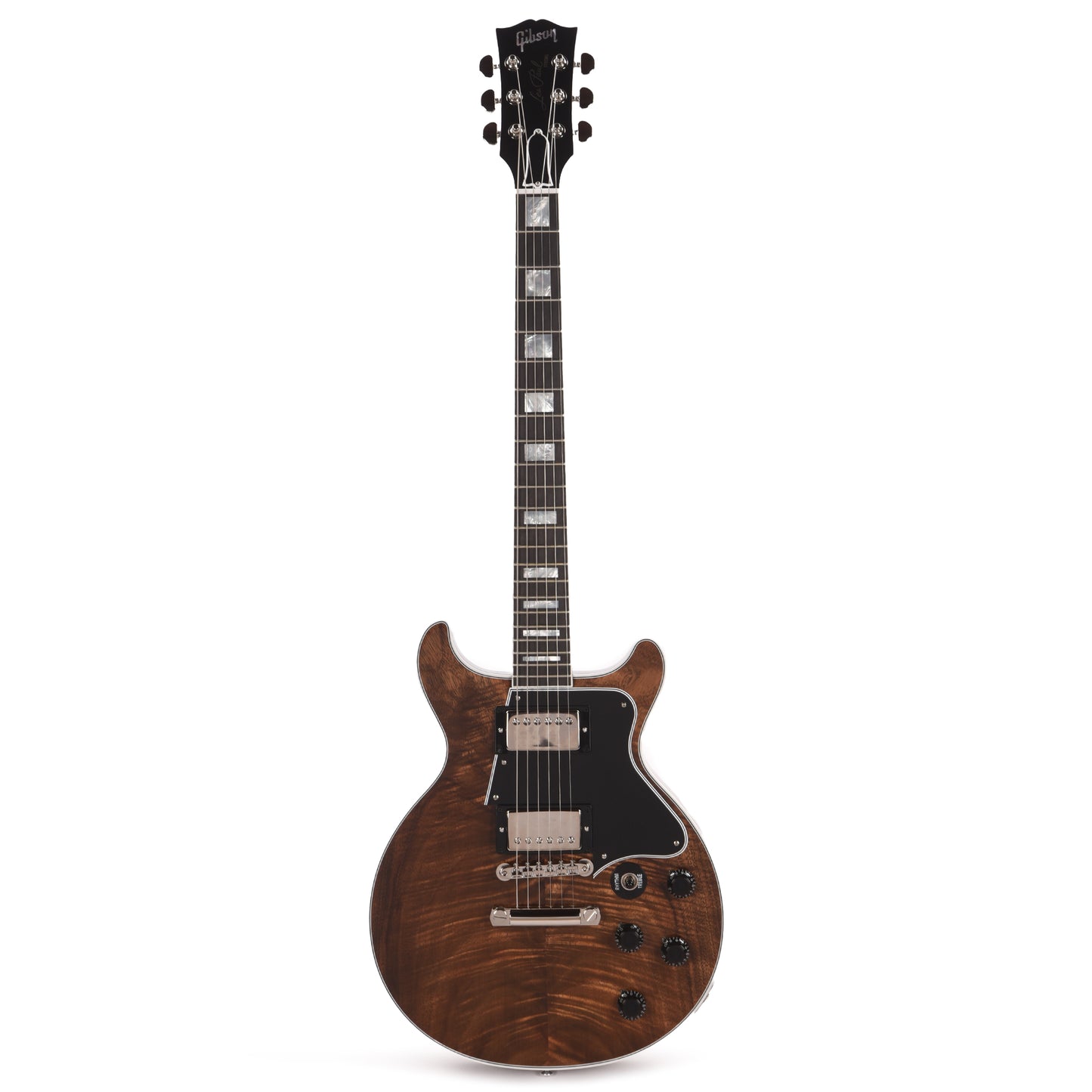 Gibson Custom Shop Les Paul Special Double Cut "CME Spec" Koa Natural Darkback Gloss Electric Guitars / Solid Body