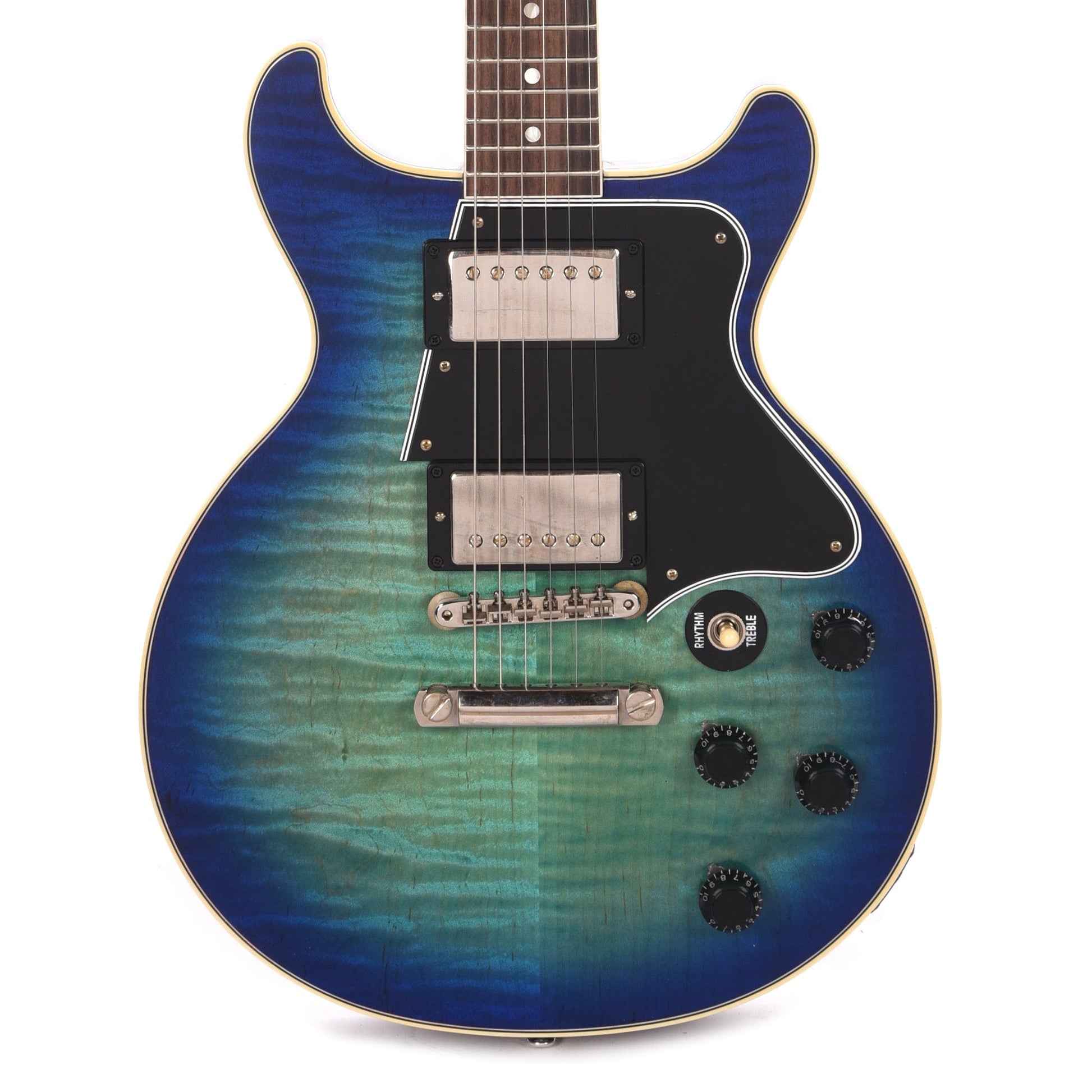 Gibson Custom Shop Les Paul Special Double Cut Figured Maple Top Blue Burst VOS Electric Guitars / Solid Body
