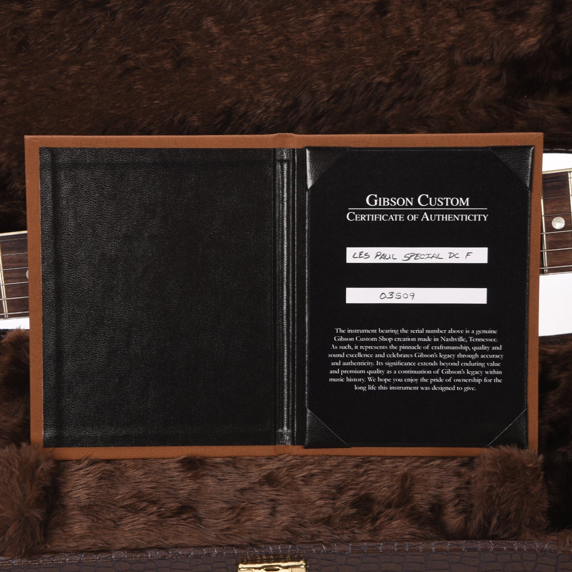 Gibson Custom Shop Les Paul Special Double Cut Figured Maple Top Blue Burst VOS Electric Guitars / Solid Body