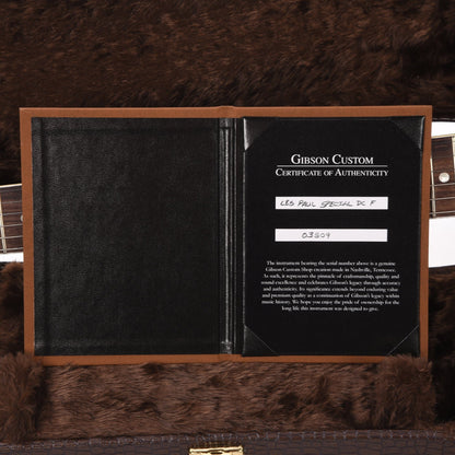 Gibson Custom Shop Les Paul Special Double Cut Figured Maple Top Blue Burst VOS Electric Guitars / Solid Body