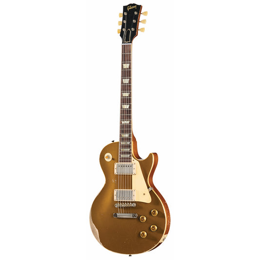 Gibson Custom Shop Limited Edition 1957 Les Paul Standard Reissue Ultra Heavy Aged Mustard Gold Electric Guitars / Solid Body
