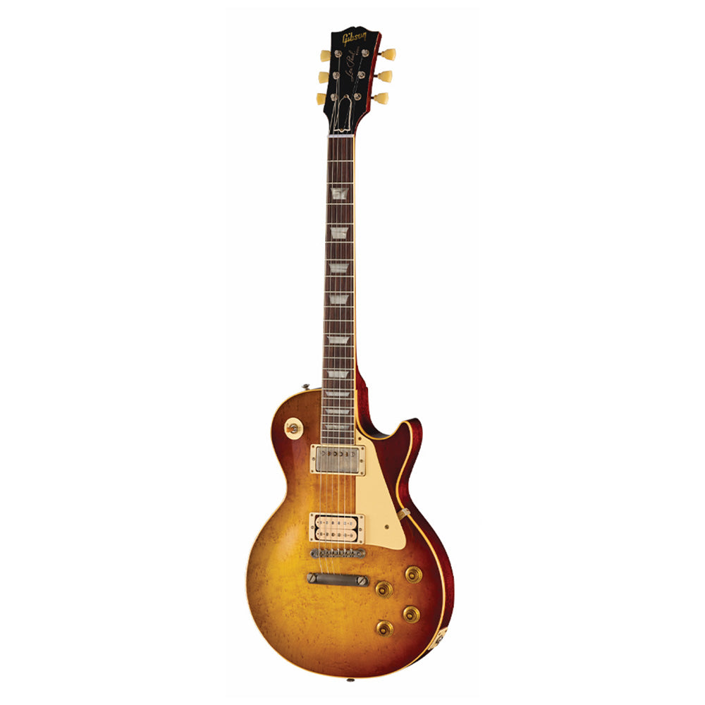Gibson Custom Shop Limited Edition 1959 Les Paul Standard Reissue Light Aged Dark Peach Burst BOTB Page 151 w/Birdseye Maple Top Electric Guitars / Solid Body