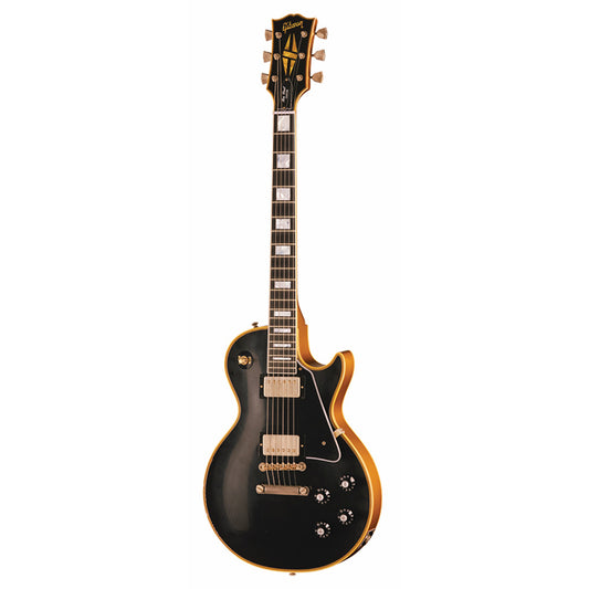 Gibson Custom Shop Limited Edition 1968 Les Paul Custom Reissue Light Aged Ebony w/Gold Back Electric Guitars / Solid Body