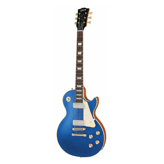 Gibson Custom Shop Limited Edition 1976 Les Paul Deluxe Reissue VOS Blue Sparkle Electric Guitars / Solid Body