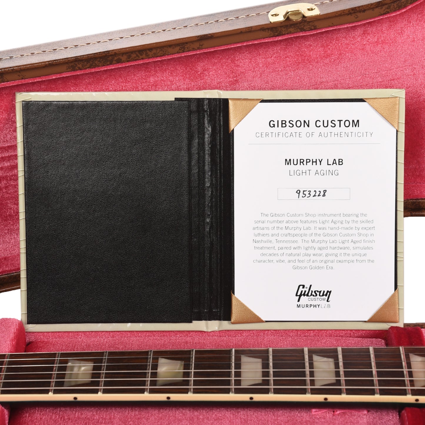 Gibson Custom Shop Limited Run 1959 Les Paul Standard Antique Ocean Magenta Murphy Lab Light Aged Electric Guitars / Solid Body