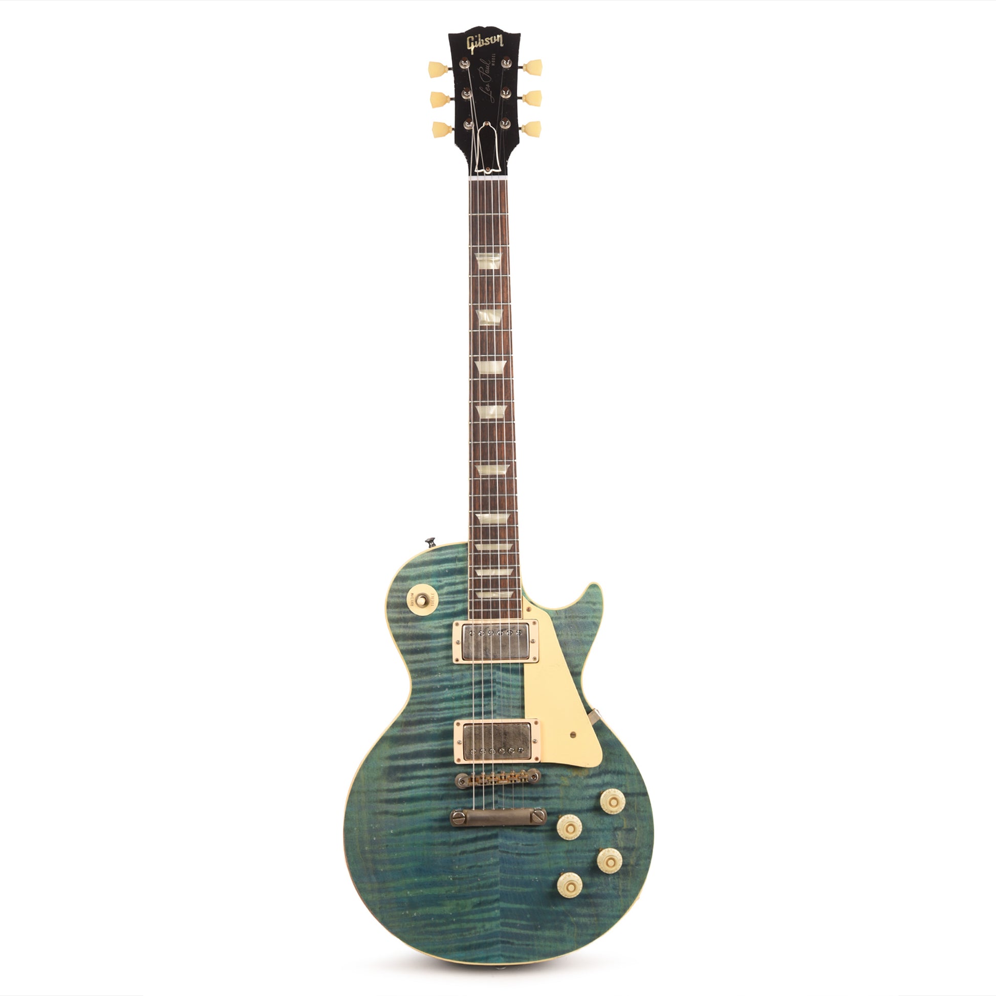 Gibson Custom Shop Limited Run 1959 Les Paul Standard Antique Ocean Magenta Murphy Lab Light Aged Electric Guitars / Solid Body
