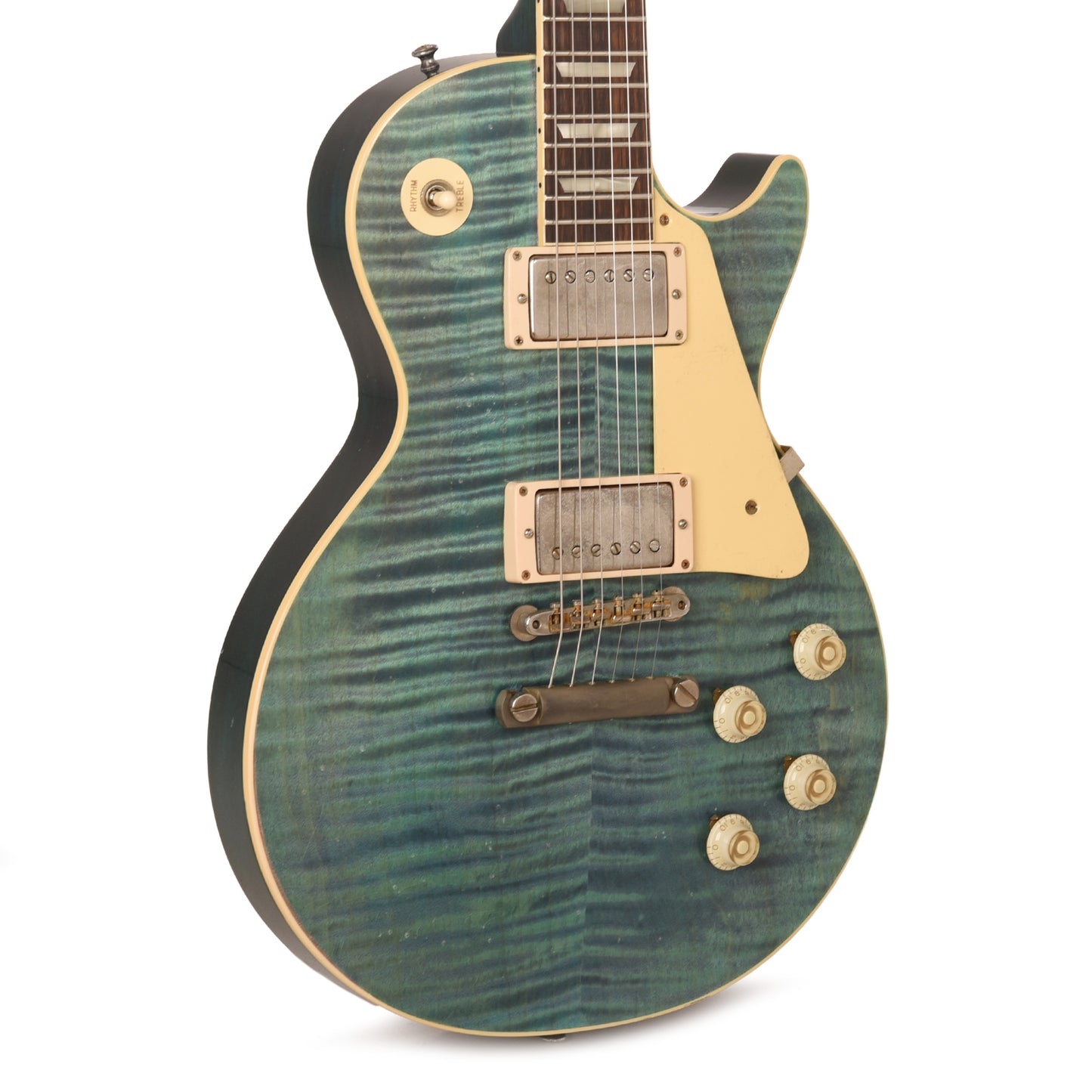 Gibson Custom Shop Limited Run 1959 Les Paul Standard Antique Ocean Magenta Murphy Lab Light Aged Electric Guitars / Solid Body