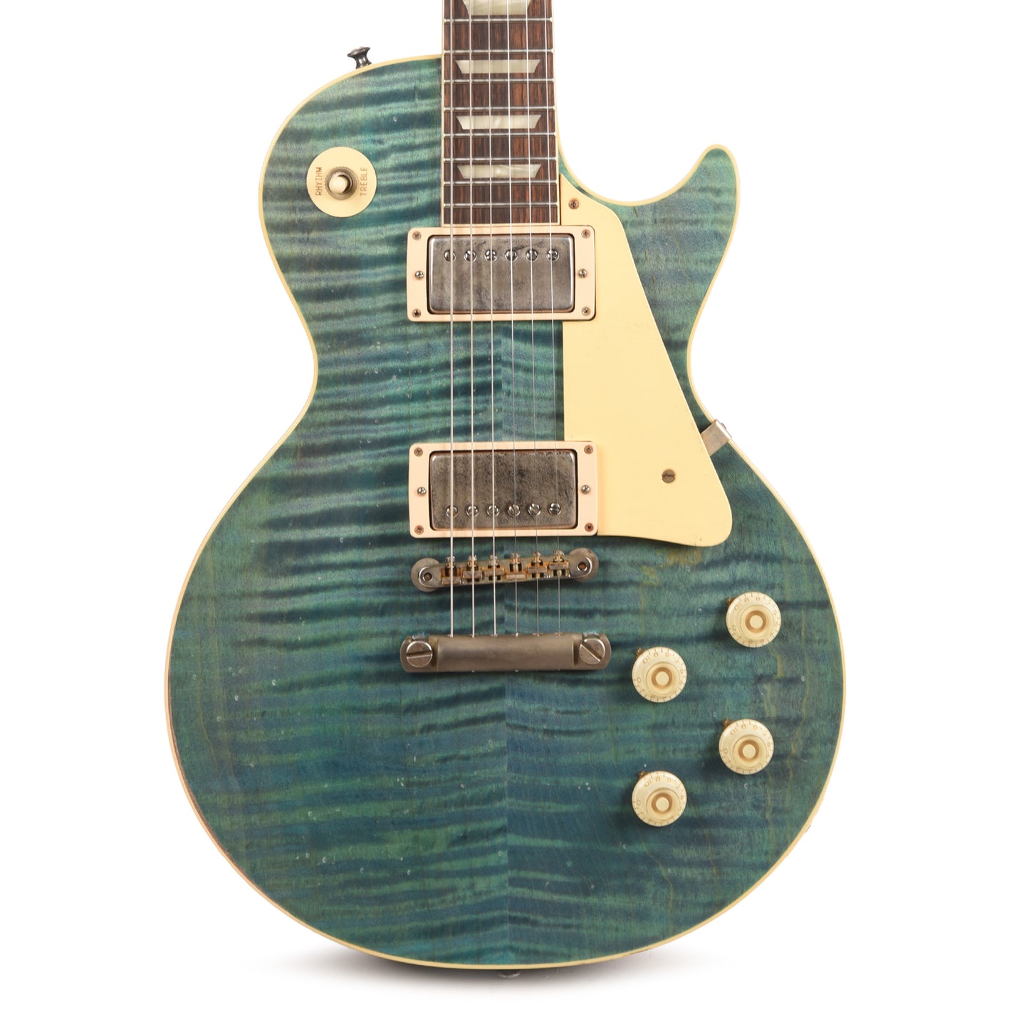 Gibson Custom Shop Limited Run 1959 Les Paul Standard Antique Ocean Magenta Murphy Lab Light Aged Electric Guitars / Solid Body