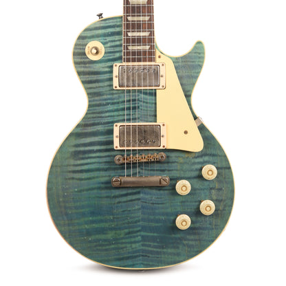 Gibson Custom Shop Limited Run 1959 Les Paul Standard Antique Ocean Magenta Murphy Lab Light Aged Electric Guitars / Solid Body