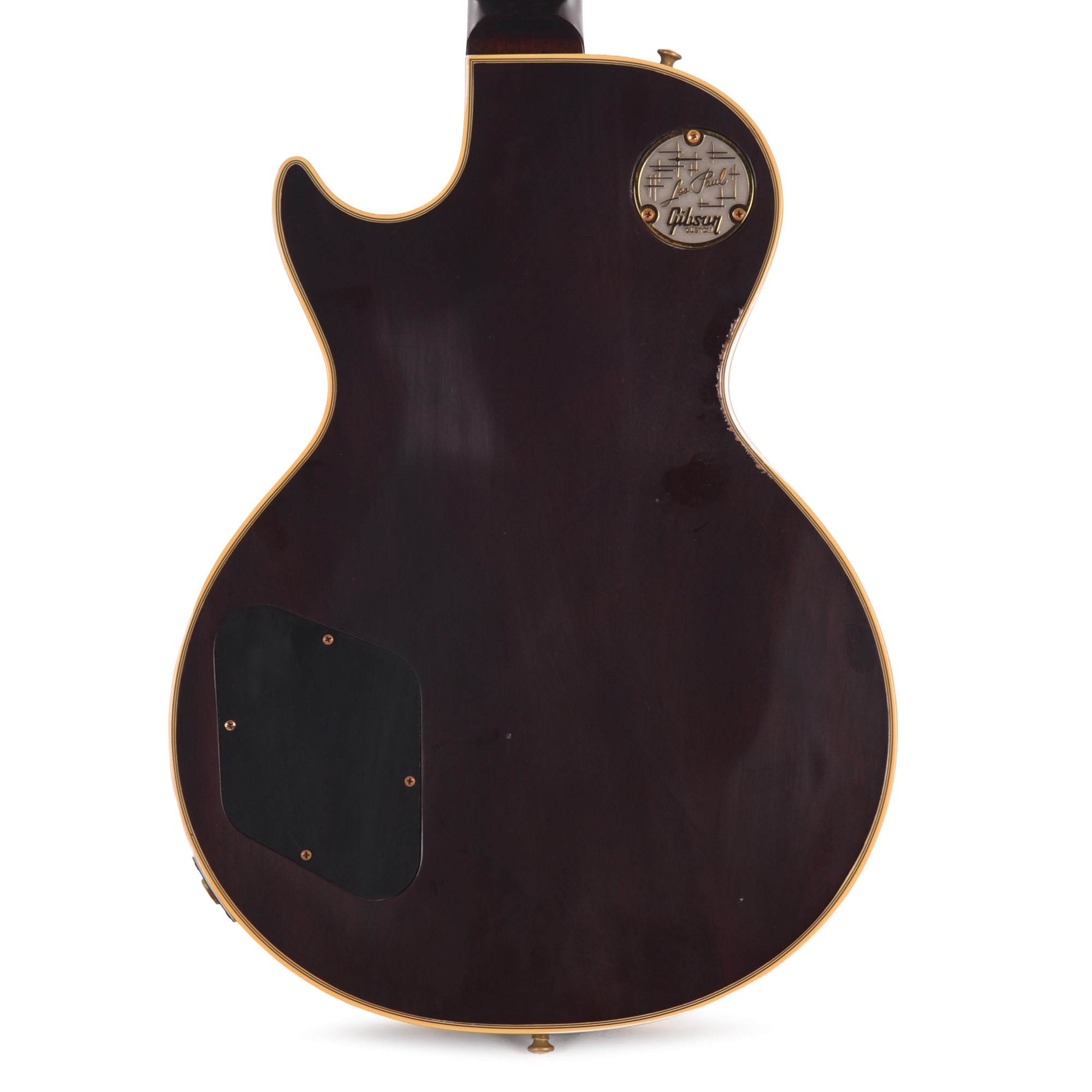 Gibson Custom Shop Limited Run 1968 Les Paul Custom Antique Dark Walnut Murphy Lab Light Aged Electric Guitars / Solid Body