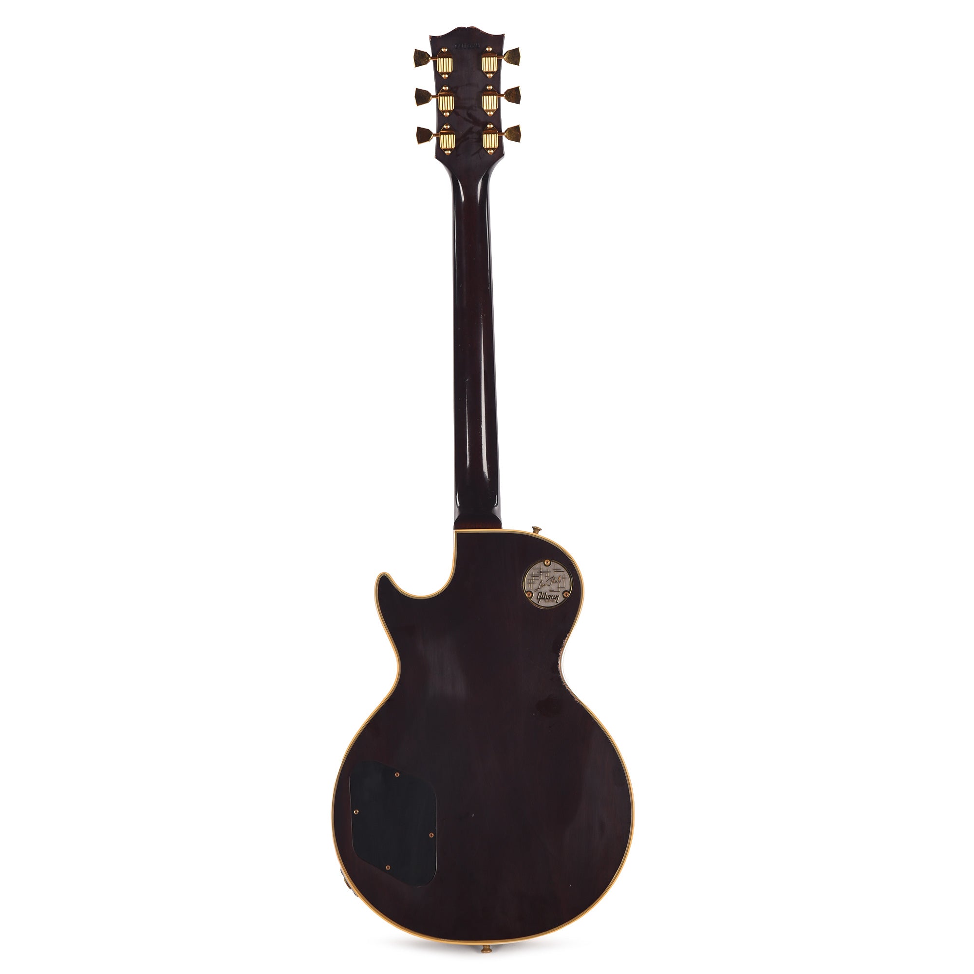 Gibson Custom Shop Limited Run 1968 Les Paul Custom Antique Dark Walnut Murphy Lab Light Aged Electric Guitars / Solid Body