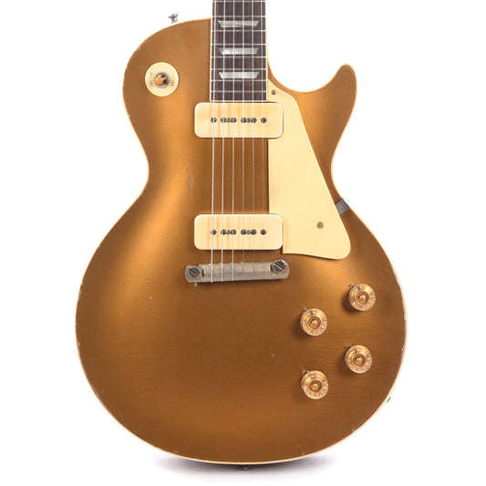 Gibson Custom Shop Murphy Lab 1954 Les Paul Goldtop Reissue Double Gold Heavy Aged Electric Guitars / Solid Body
