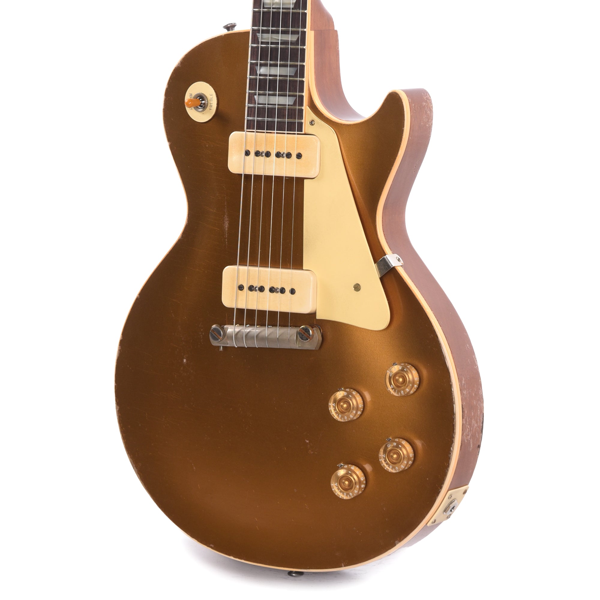 Gibson Custom Shop Murphy Lab 1954 Les Paul Goldtop Reissue Double Gold Heavy Aged Electric Guitars / Solid Body