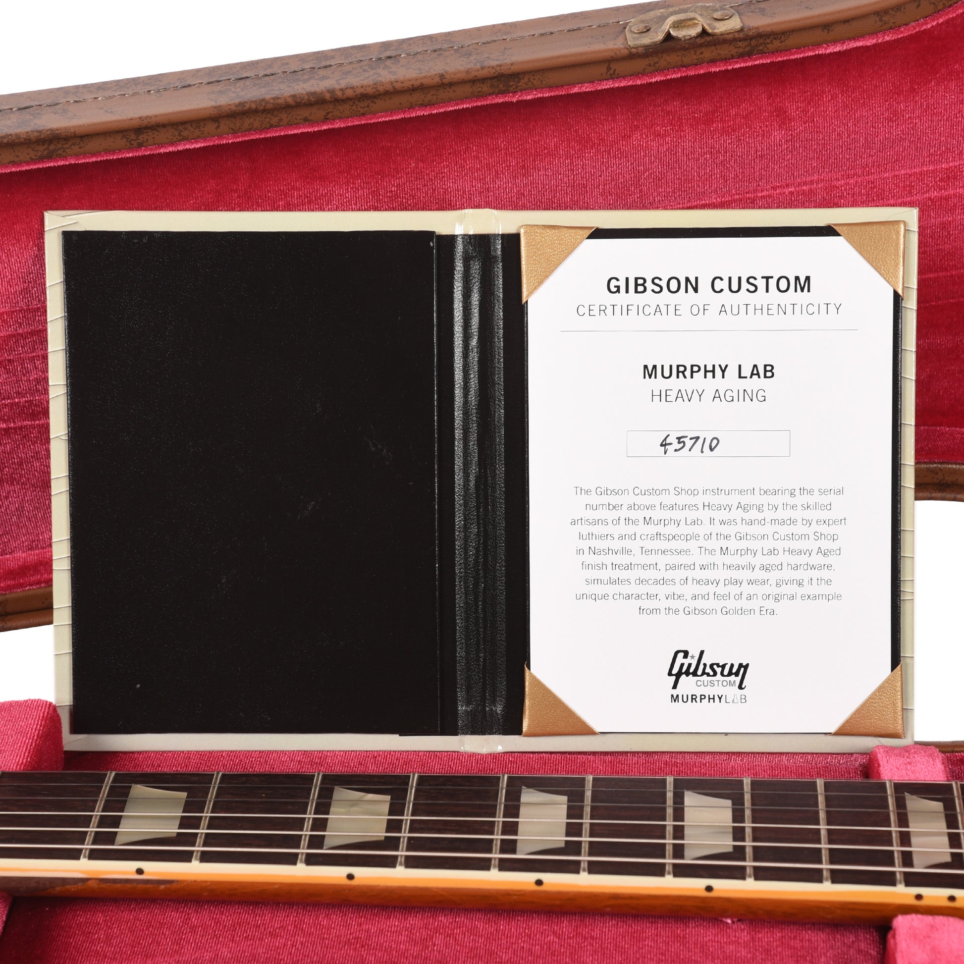Gibson Custom Shop Murphy Lab 1954 Les Paul Goldtop Reissue Double Gold Heavy Aged Electric Guitars / Solid Body