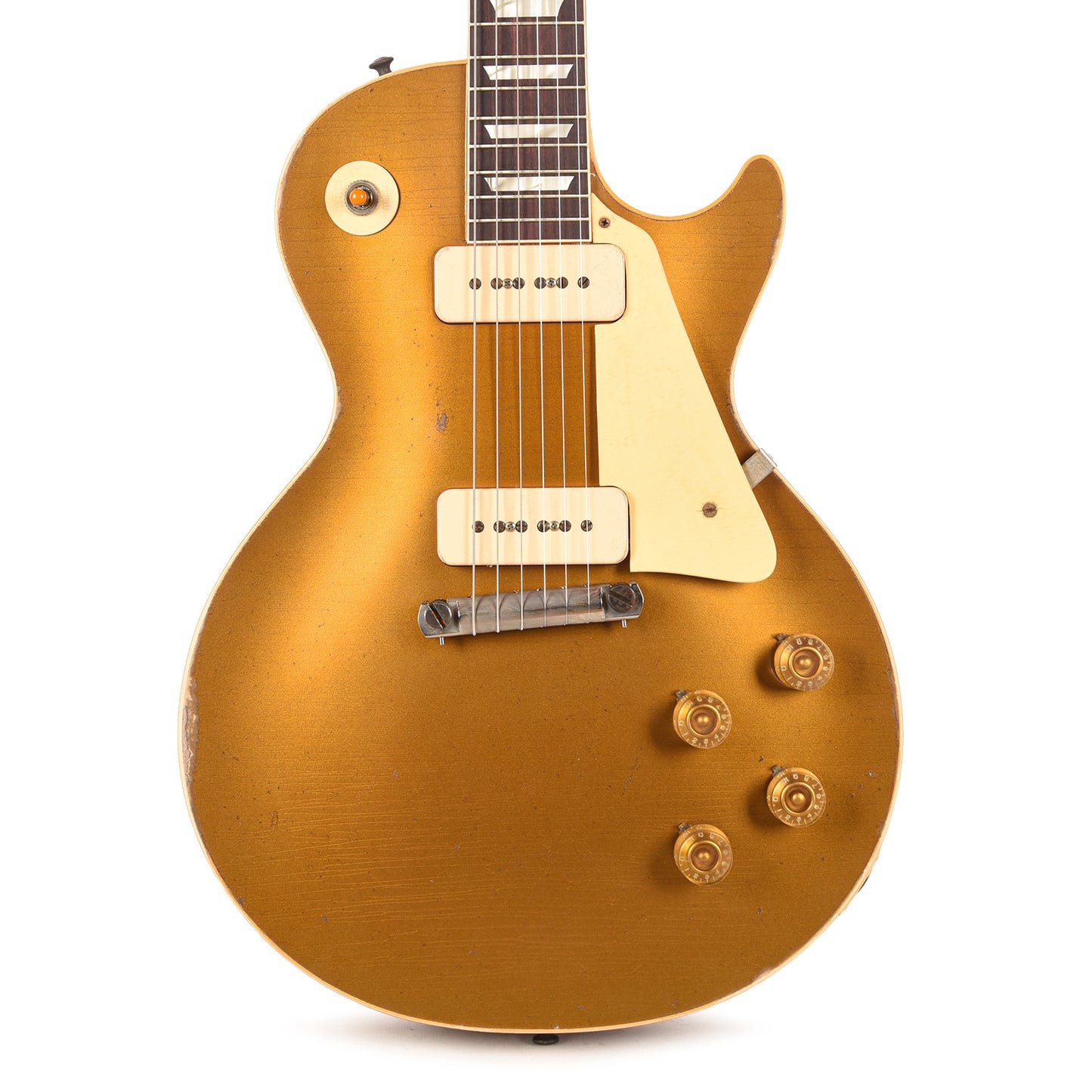 Gibson Custom Shop Murphy Lab 1954 Les Paul Goldtop Reissue Double Gold Heavy Aged Electric Guitars / Solid Body