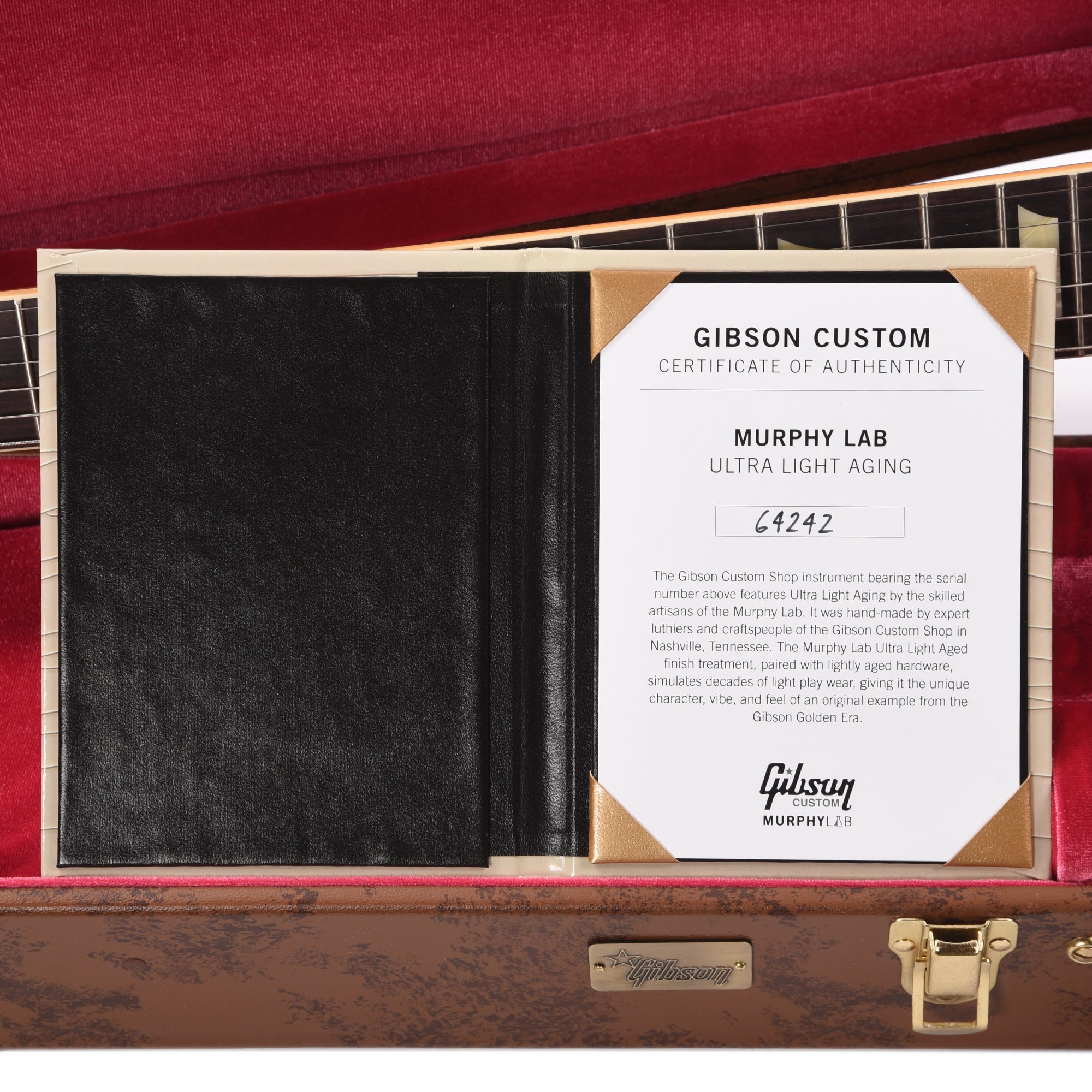 Gibson Custom Shop Murphy Lab 1956 Les Paul Goldtop Reissue Double Gold Ultra Light Aged Electric Guitars / Solid Body