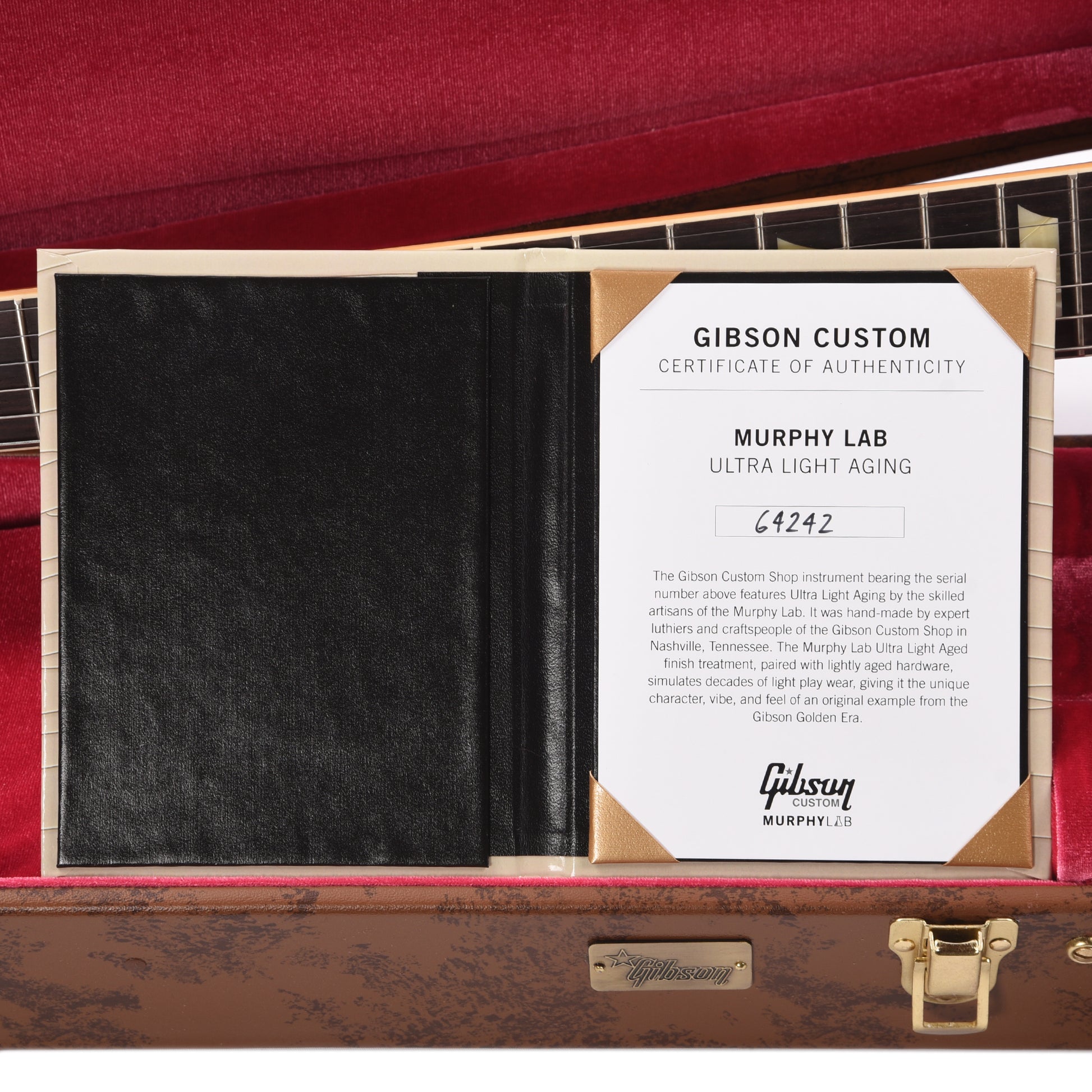 Gibson Custom Shop Murphy Lab 1956 Les Paul Goldtop Reissue Double Gold Ultra Light Aged Electric Guitars / Solid Body