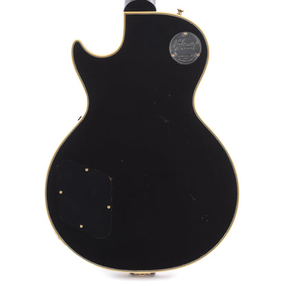 Gibson Custom Shop Murphy Lab 1957 Les Paul Custom Reissue 3-Pickup Ebony Light Aged w/Bigsby Electric Guitars / Solid Body