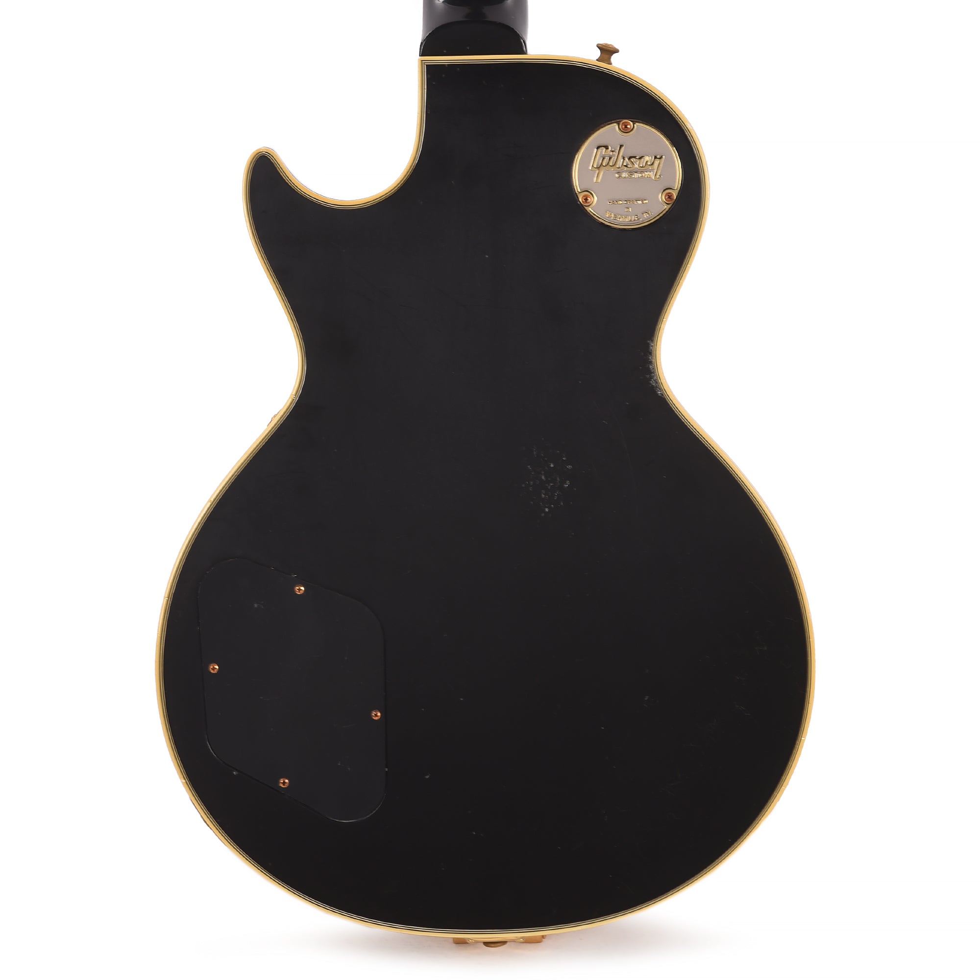 Gibson Custom Shop Murphy Lab 1957 Les Paul Custom Reissue 3-Pickup Ebony Light Aged w/Bigsby Electric Guitars / Solid Body