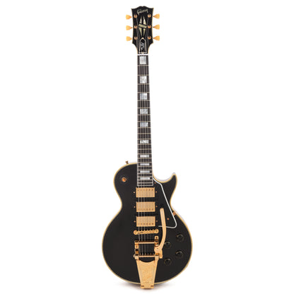 Gibson Custom Shop Murphy Lab 1957 Les Paul Custom Reissue 3-Pickup Ebony Light Aged w/Bigsby Electric Guitars / Solid Body