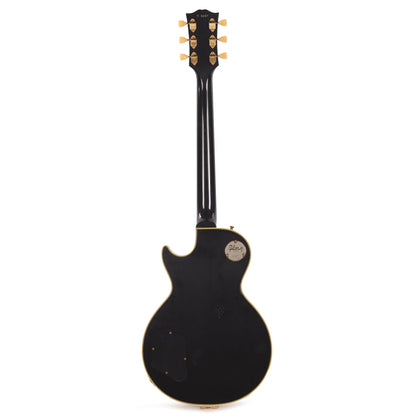Gibson Custom Shop Murphy Lab 1957 Les Paul Custom Reissue 3-Pickup Ebony Light Aged w/Bigsby Electric Guitars / Solid Body
