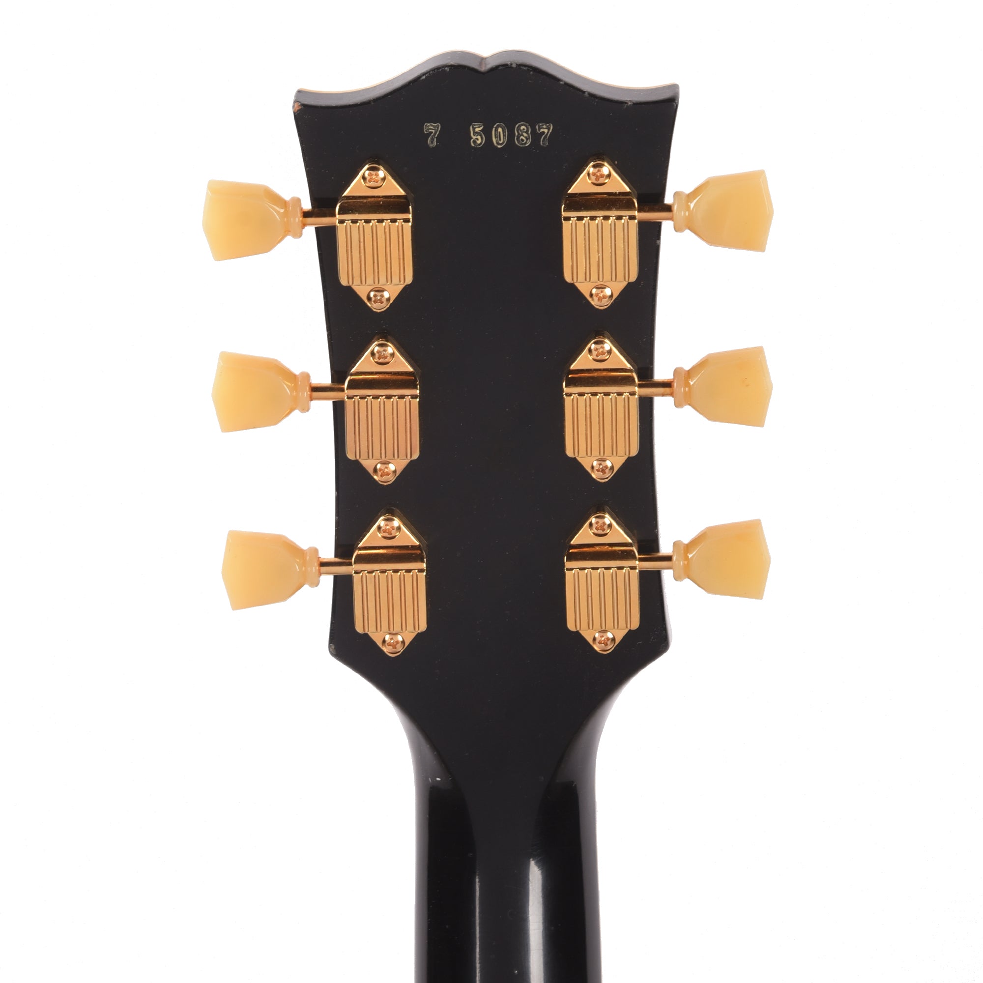 Gibson Custom Shop Murphy Lab 1957 Les Paul Custom Reissue 3-Pickup Ebony Light Aged w/Bigsby Electric Guitars / Solid Body