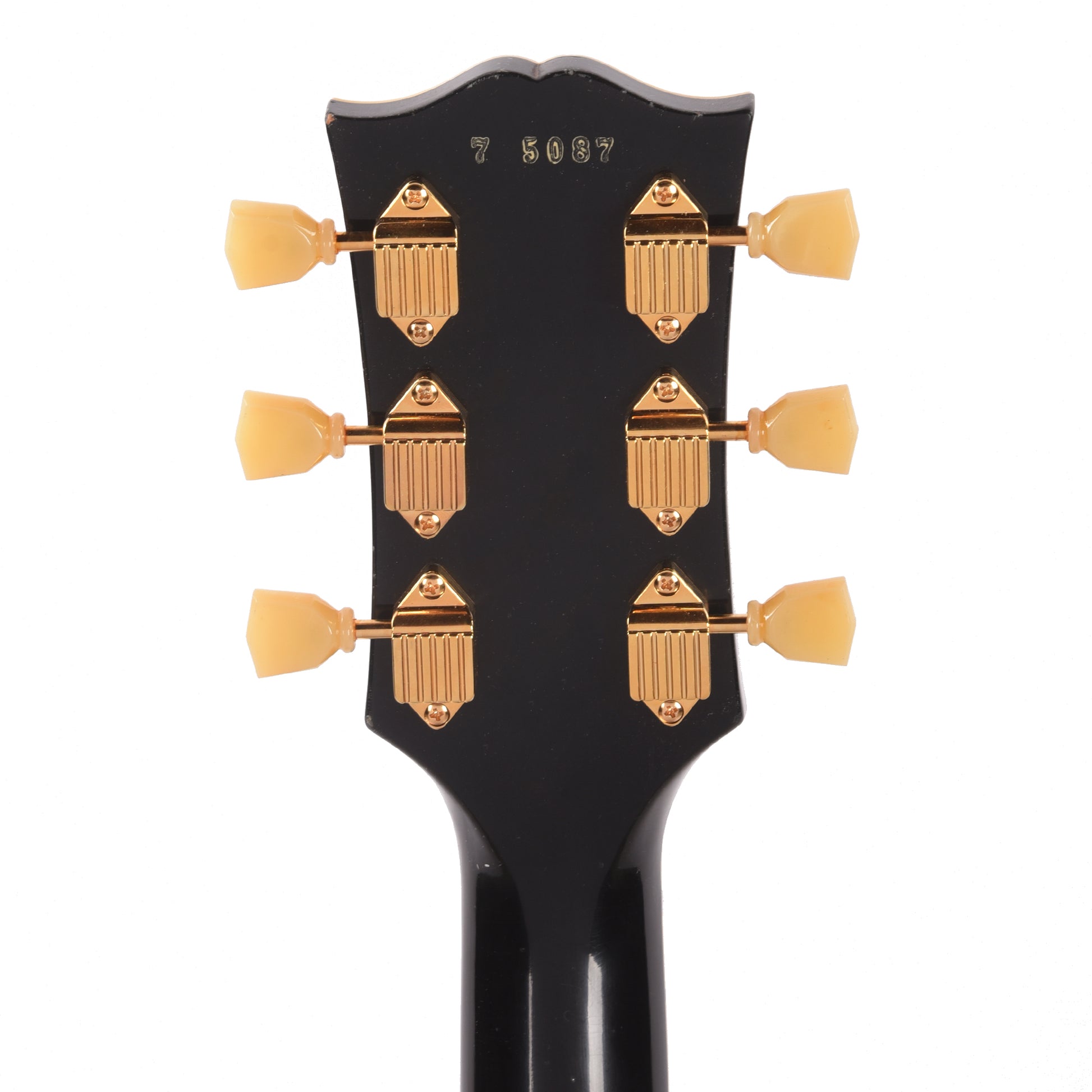 Gibson Custom Shop Murphy Lab 1957 Les Paul Custom Reissue 3-Pickup Ebony Light Aged w/Bigsby Electric Guitars / Solid Body
