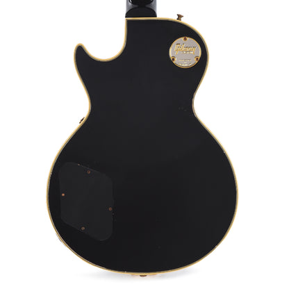 Gibson Custom Shop Murphy Lab 1957 Les Paul Custom Reissue 3-Pickup Ebony Light Aged w/Bigsby Electric Guitars / Solid Body