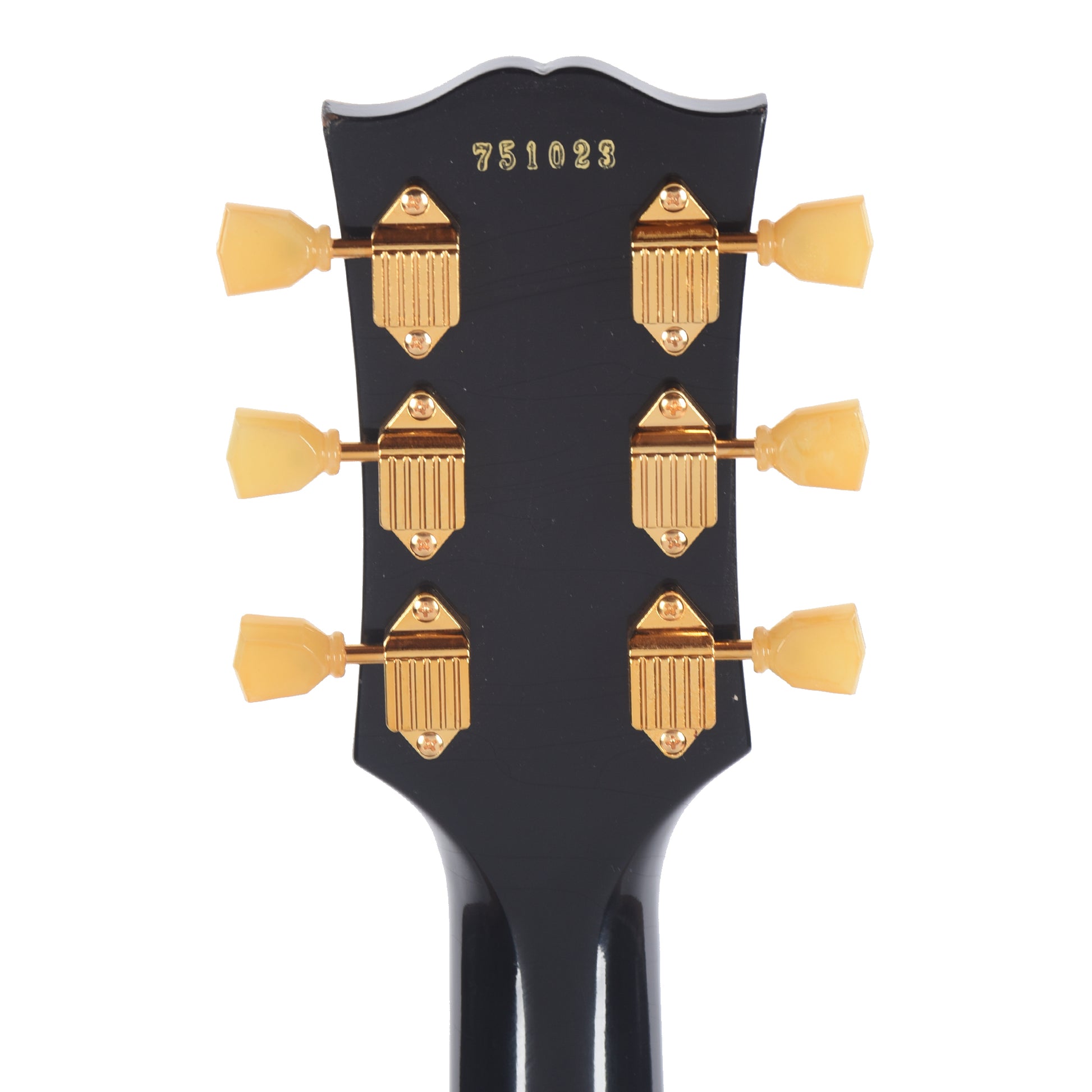 Gibson Custom Shop Murphy Lab 1957 Les Paul Custom Reissue 3-Pickup Ebony Light Aged w/Bigsby Electric Guitars / Solid Body