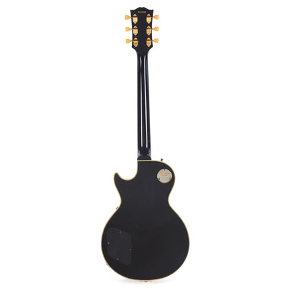 Gibson Custom Shop Murphy Lab 1957 Les Paul Custom Reissue 3-Pickup Ebony Light Aged w/Bigsby Electric Guitars / Solid Body
