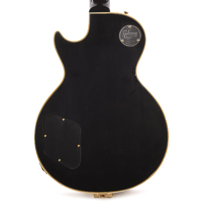 Gibson Custom Shop Murphy Lab 1957 Les Paul Custom Reissue 3-Pickup Ebony Light Aged w/Bigsby Electric Guitars / Solid Body