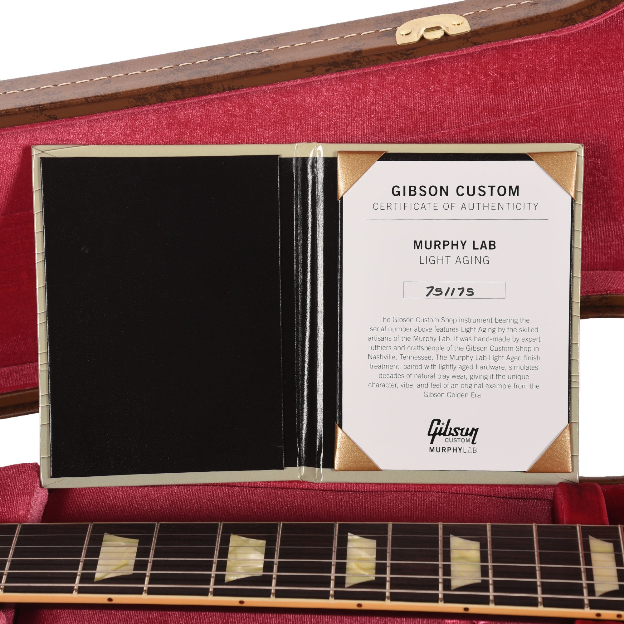 Gibson Custom Shop Murphy Lab 1957 Les Paul Goldtop Darkback Reissue Double Gold Light Aged Electric Guitars / Solid Body