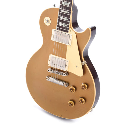 Gibson Custom Shop Murphy Lab 1957 Les Paul Goldtop Darkback Reissue Double Gold Light Aged Electric Guitars / Solid Body