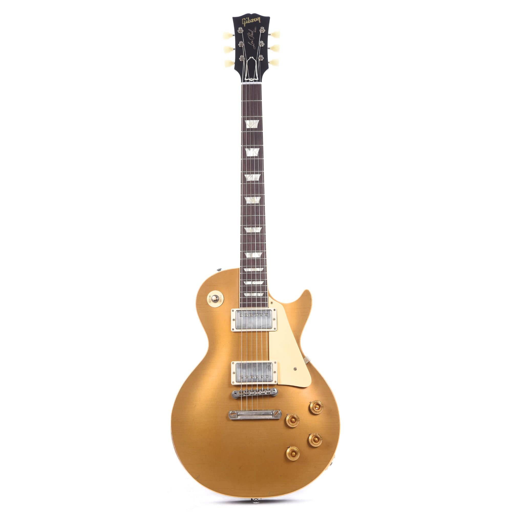Gibson Custom Shop Murphy Lab 1957 Les Paul Goldtop Darkback Reissue Double Gold Light Aged Electric Guitars / Solid Body