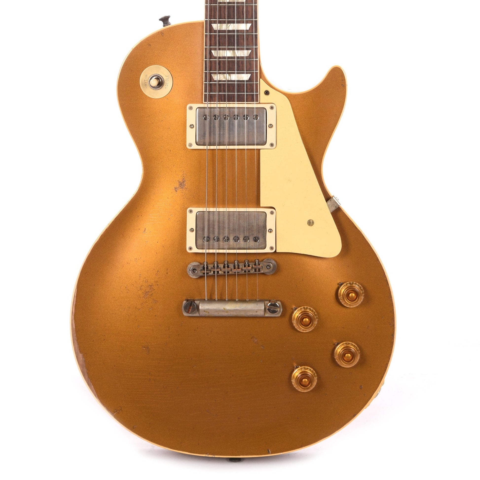 Gibson Custom Shop Murphy Lab 1957 Les Paul Goldtop Reissue Double Gold Ultra Heavy Aged Electric Guitars / Solid Body