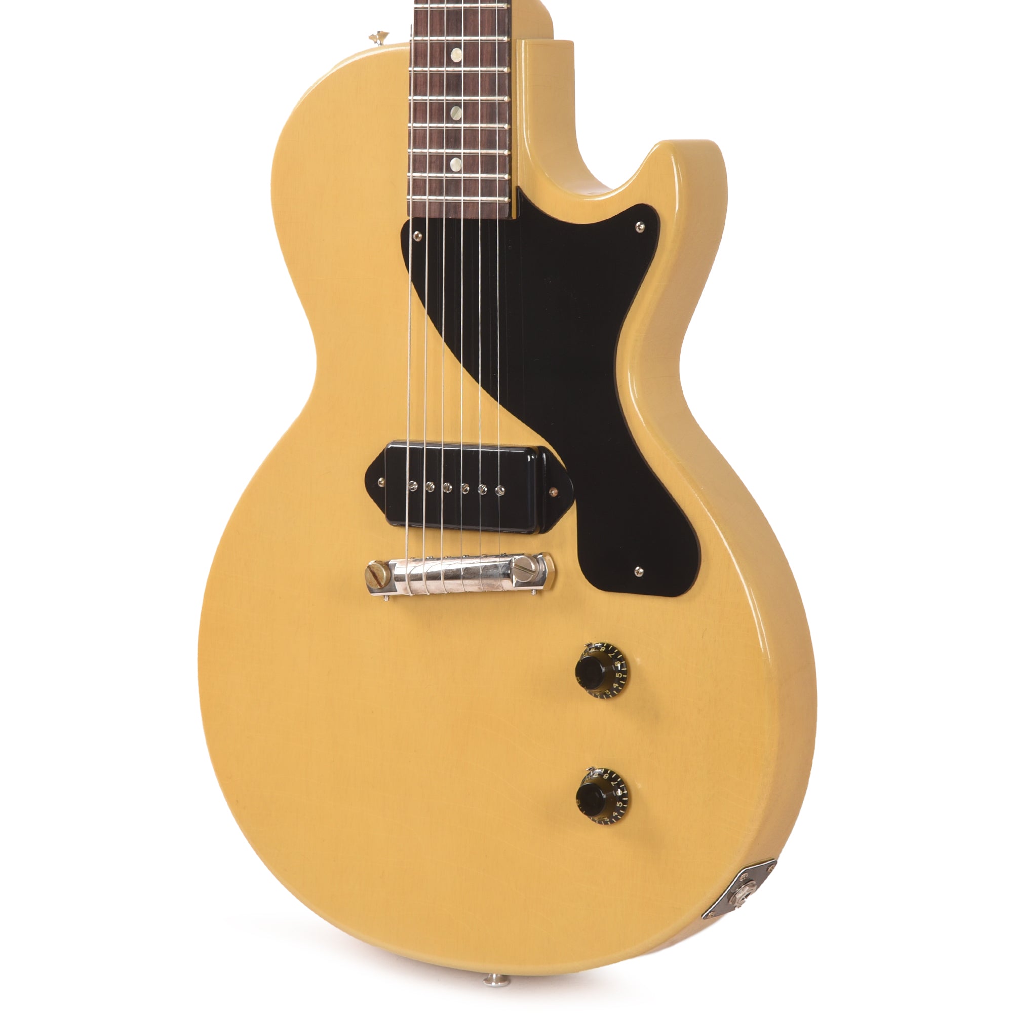 Gibson Custom Shop Murphy Lab 1957 Les Paul Junior Single Cut Reissue TV Yellow Ultra Light Aged Electric Guitars / Solid Body