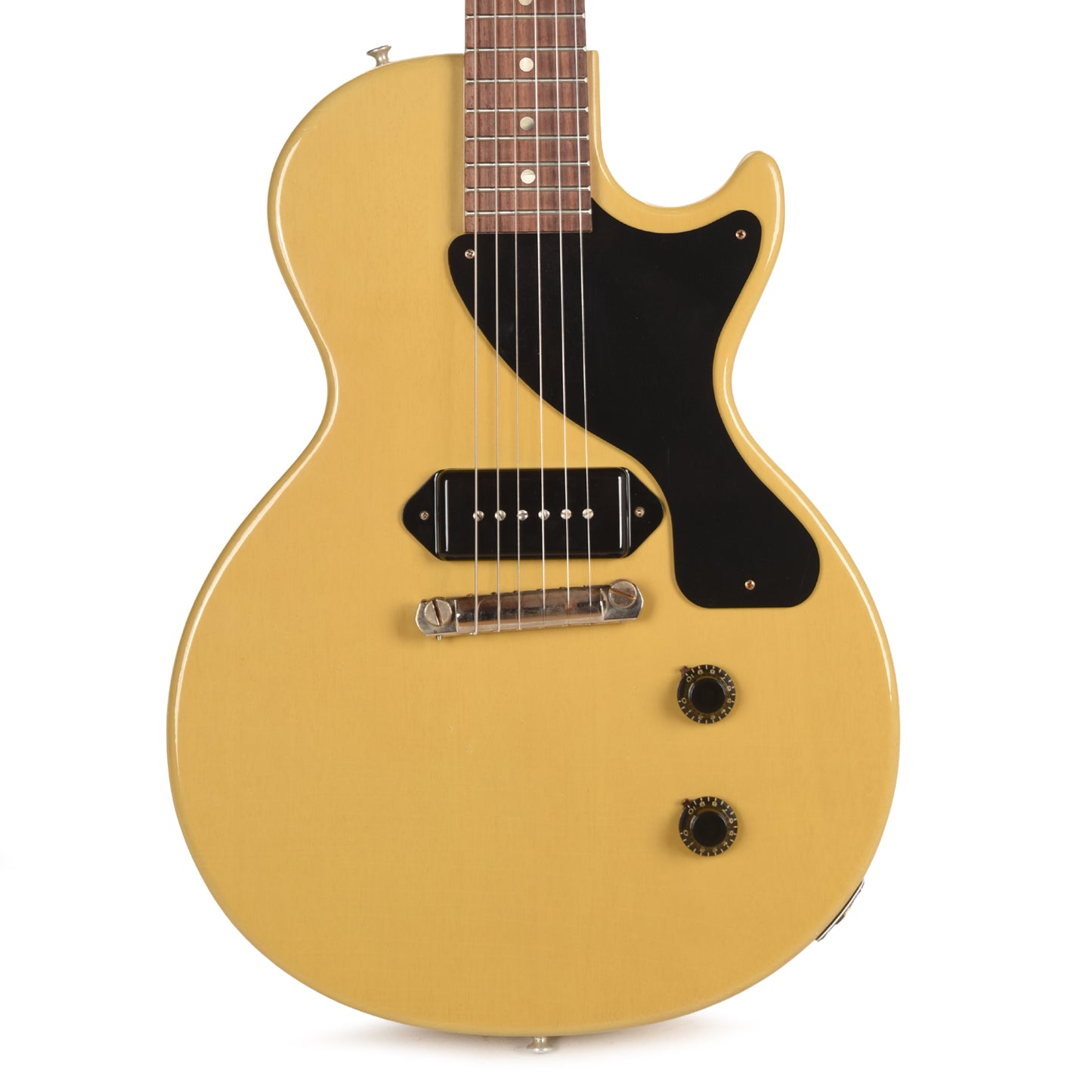 Gibson Custom Shop Murphy Lab 1957 Les Paul Junior Single Cut Reissue TV Yellow Ultra Light Aged Electric Guitars / Solid Body