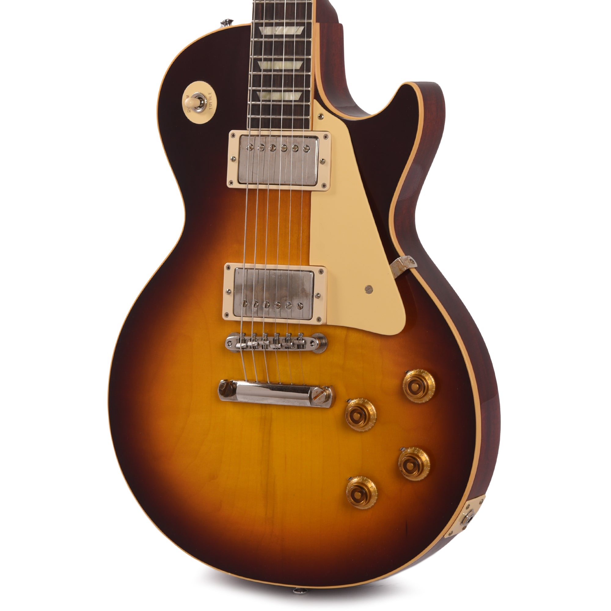 Gibson Custom Shop Murphy Lab 1958 Les Paul Standard Reissue Bourbon Burst Ultra Light Aged Electric Guitars / Solid Body