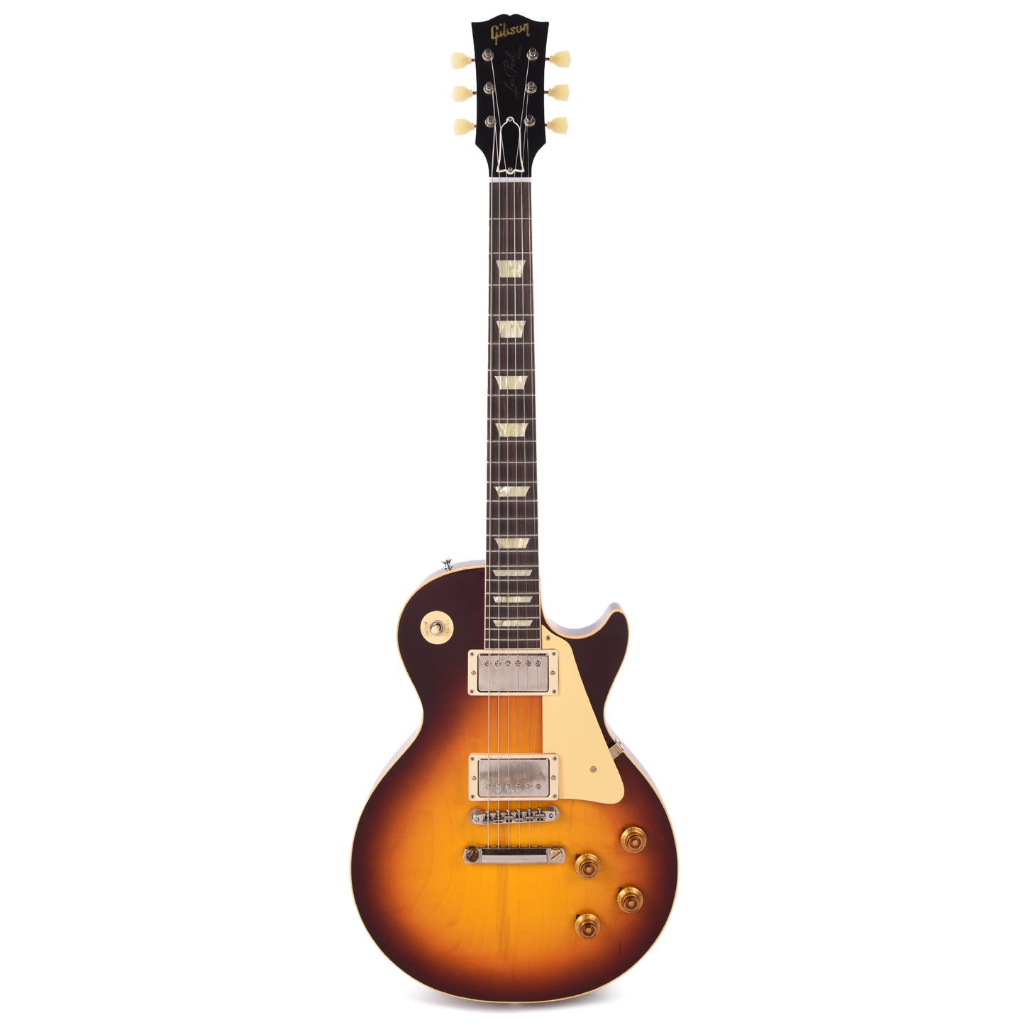 Gibson Custom Shop Murphy Lab 1958 Les Paul Standard Reissue Bourbon Burst Ultra Light Aged Electric Guitars / Solid Body