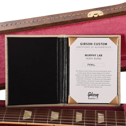 Gibson Custom Shop Murphy Lab 1958 Les Paul Standard Reissue Lemon Burst Heavy Aged Electric Guitars / Solid Body