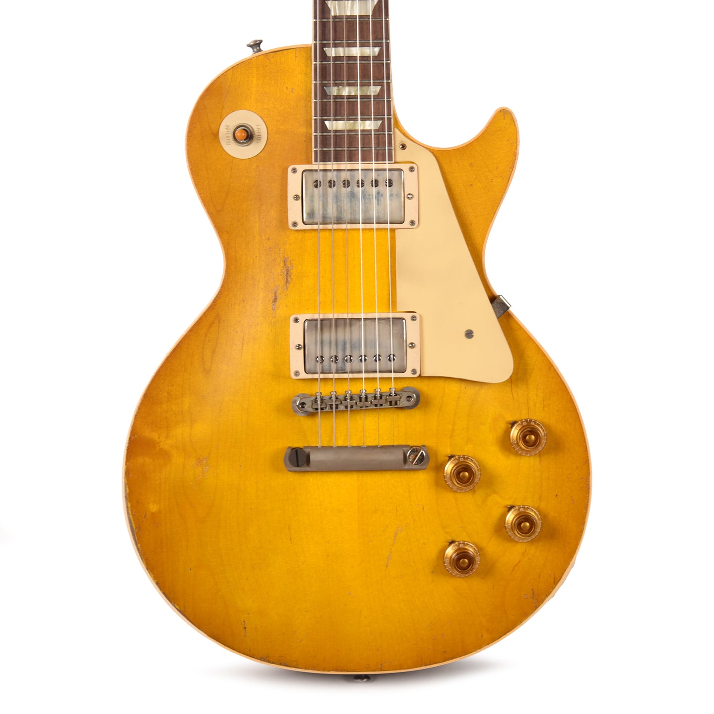 Gibson Custom Shop Murphy Lab 1958 Les Paul Standard Reissue Lemon Burst Heavy Aged Electric Guitars / Solid Body